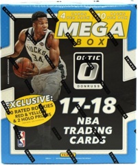 2017-18 Panini Donruss Optic NBA Basketball MEGA Box